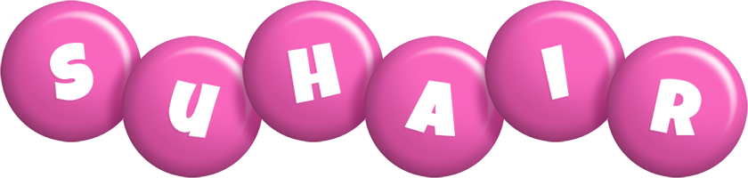Suhair candy-pink logo