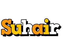 Suhair cartoon logo