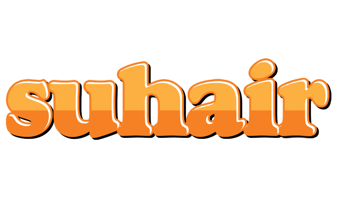 Suhair orange logo