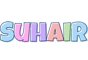 Suhair pastel logo