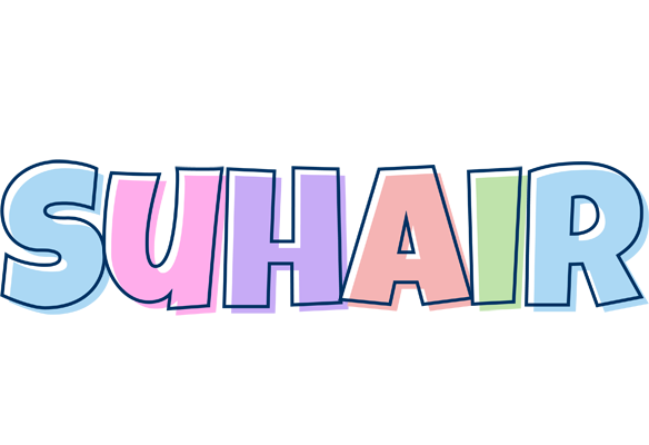 Suhair pastel logo