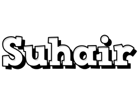 Suhair snowing logo