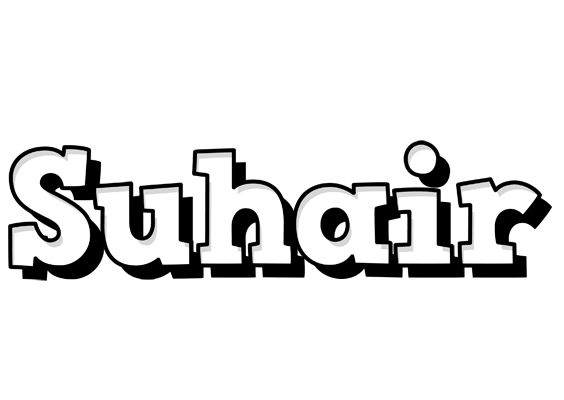 Suhair snowing logo
