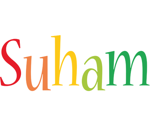 Suham birthday logo