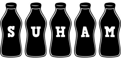 Suham bottle logo