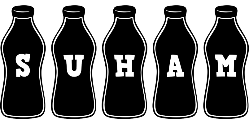 Suham bottle logo