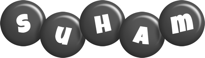 Suham candy-black logo
