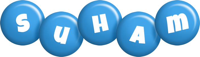 Suham candy-blue logo