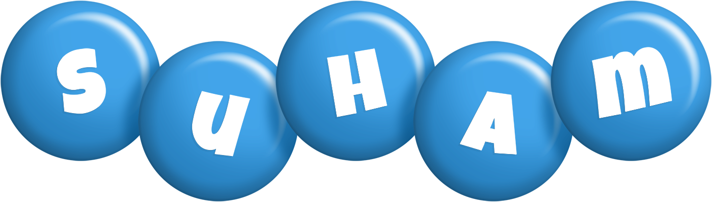 Suham candy-blue logo