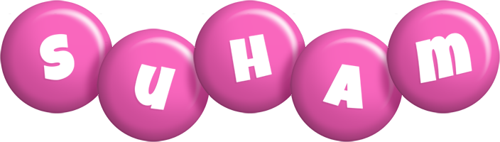 Suham candy-pink logo