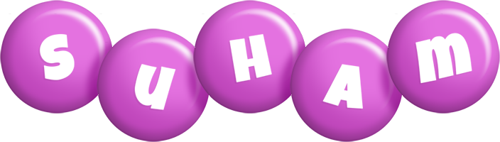 Suham candy-purple logo
