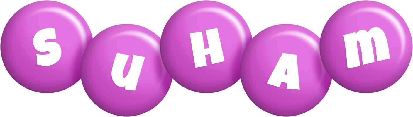 Suham candy-purple logo