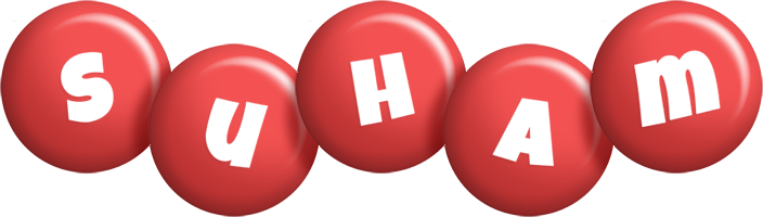 Suham candy-red logo