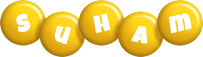 Suham candy-yellow logo