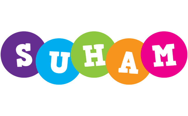 Suham happy logo
