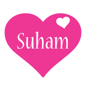 Suham love-heart logo
