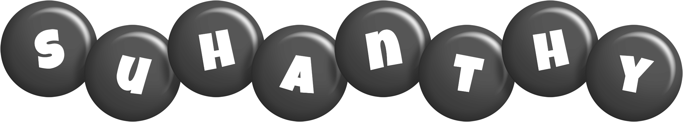 Suhanthy candy-black logo