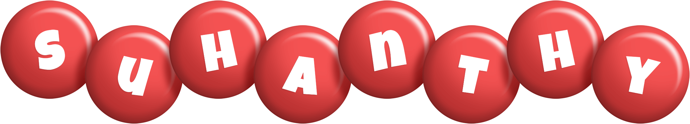 Suhanthy candy-red logo