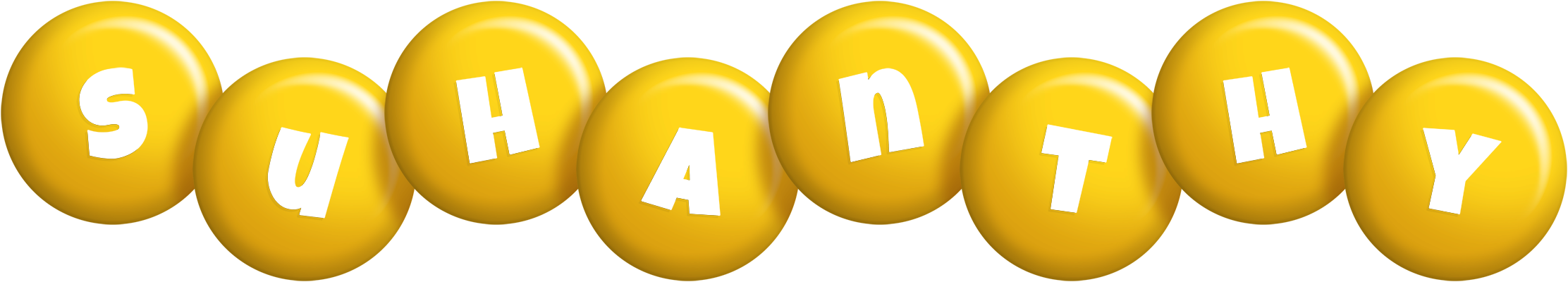 Suhanthy candy-yellow logo