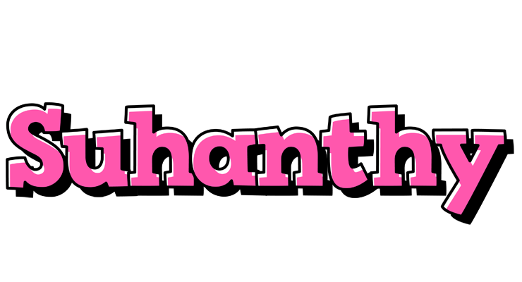 Suhanthy girlish logo