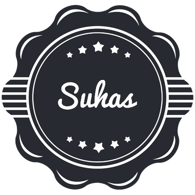 Suhas badge logo