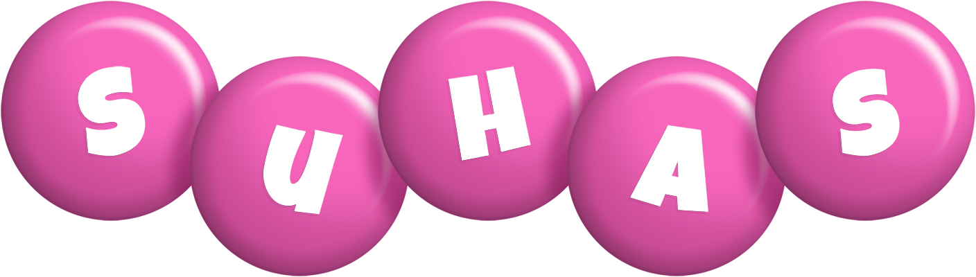 Suhas candy-pink logo