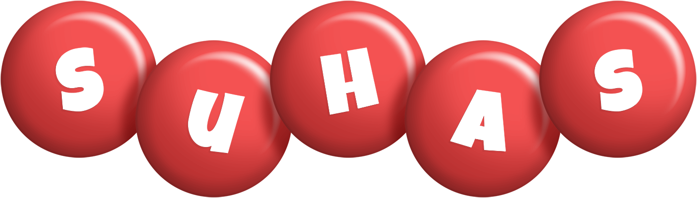 Suhas candy-red logo