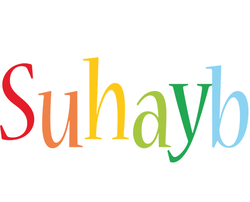 Suhayb birthday logo