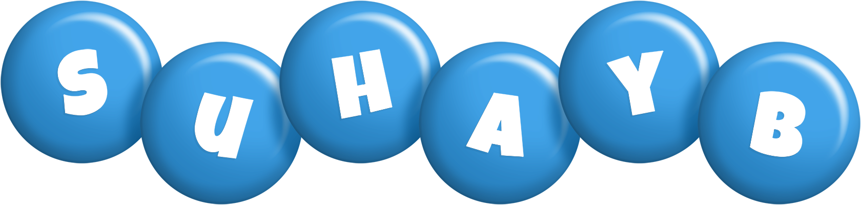 Suhayb candy-blue logo