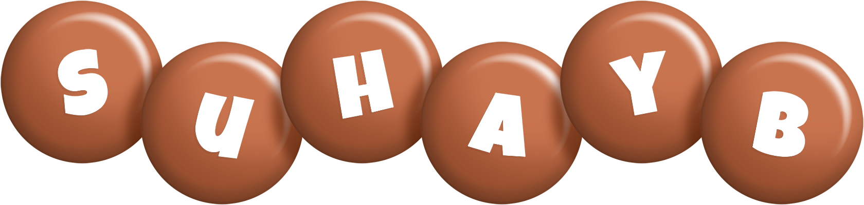 Suhayb candy-brown logo