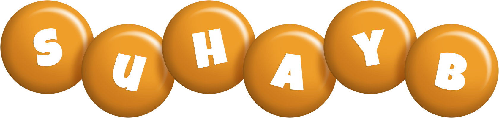 Suhayb candy-orange logo