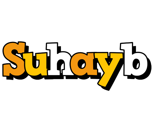 Suhayb cartoon logo