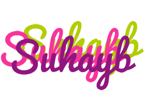 Suhayb flowers logo