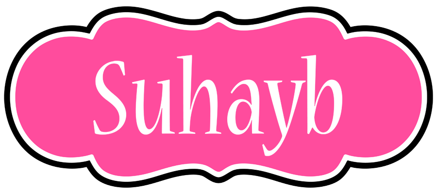 Suhayb invitation logo