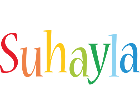 Suhayla birthday logo