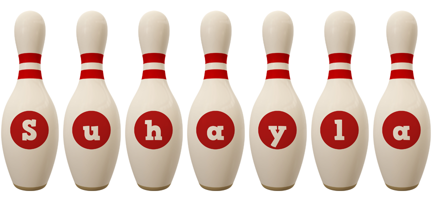 Suhayla bowling-pin logo
