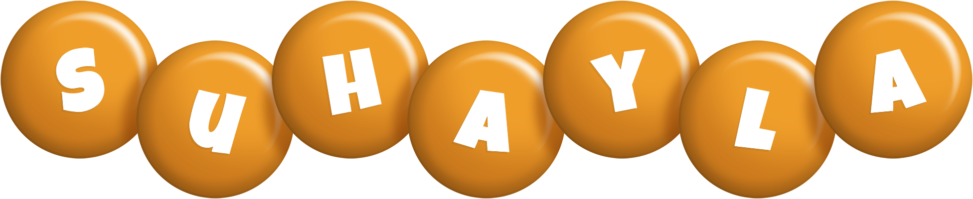 Suhayla candy-orange logo