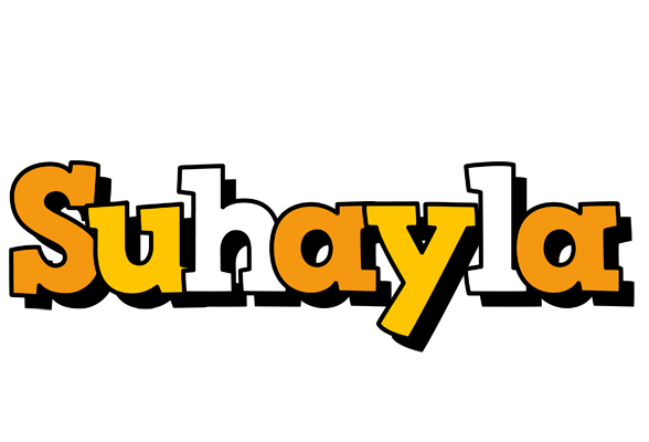 Suhayla cartoon logo