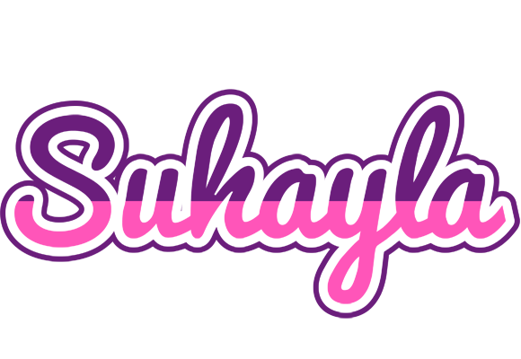 Suhayla cheerful logo