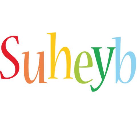 Suheyb birthday logo