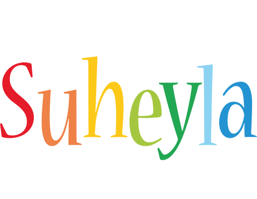 Suheyla birthday logo