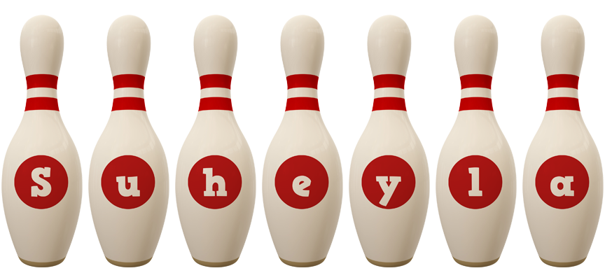 Suheyla bowling-pin logo