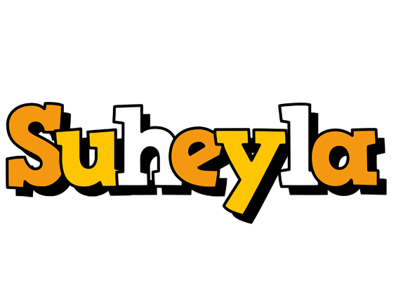 Suheyla cartoon logo