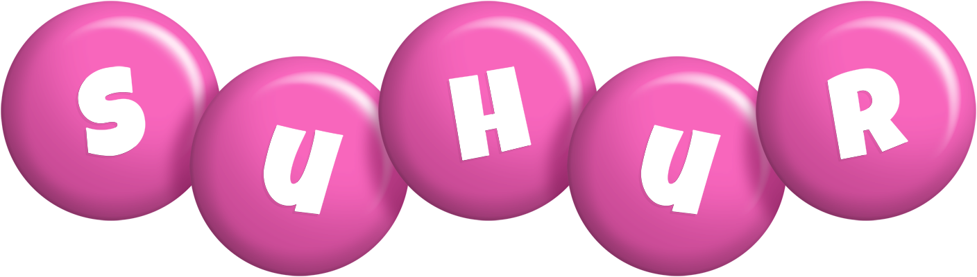 Suhur candy-pink logo