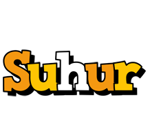 Suhur cartoon logo