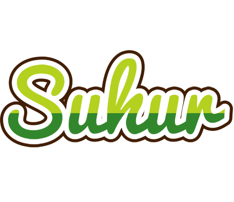 Suhur golfing logo