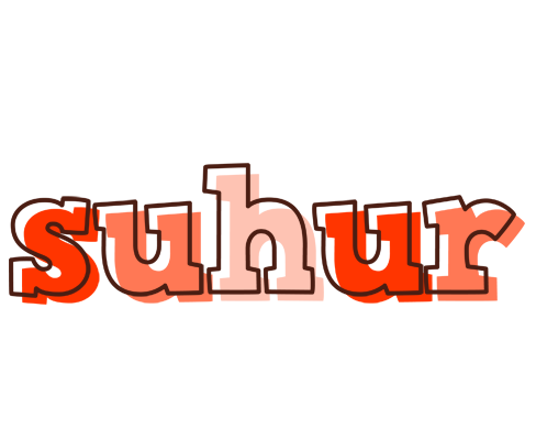 Suhur paint logo