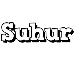 Suhur snowing logo