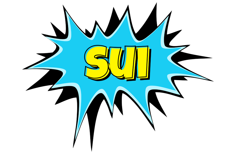 Sui amazing logo