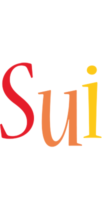 Sui birthday logo